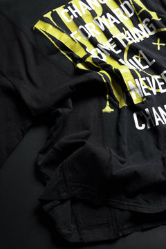 画像をギャラリービューアに読み込む, CHANGES VINTAGE REMAKE MULTI PANEL S/S TEE (BLACK #E)