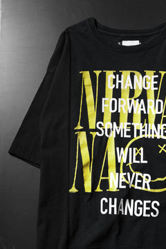 画像をギャラリービューアに読み込む, CHANGES VINTAGE REMAKE MULTI PANEL S/S TEE (BLACK #E)