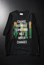 画像をギャラリービューアに読み込む, CHANGES VINTAGE REMAKE MULTI PANEL S/S TEE (BLACK #G)
