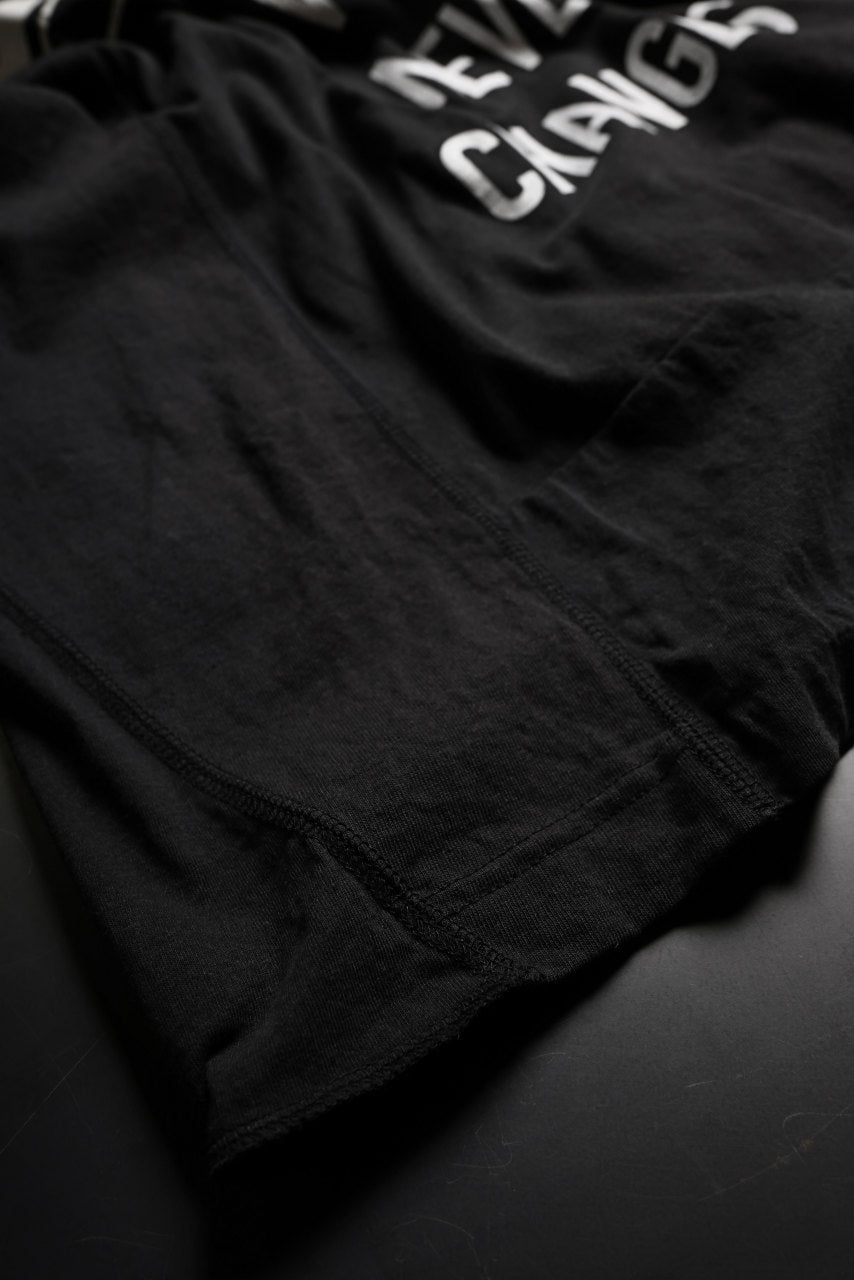 画像をギャラリービューアに読み込む, CHANGES VINTAGE REMAKE MULTI PANEL S/S TEE (BLACK #H)