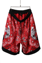 画像をギャラリービューアに読み込む, MASSIMO SABBADIN BASKET BALL SHORTS wt. MS BANDANA (sban 3)