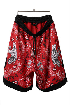 画像をギャラリービューアに読み込む, MASSIMO SABBADIN BASKET BALL SHORTS wt. MS BANDANA (sban 3)