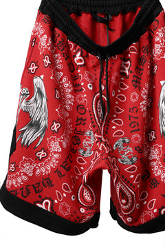 画像をギャラリービューアに読み込む, MASSIMO SABBADIN BASKET BALL SHORTS wt. MS BANDANA (sban 3)