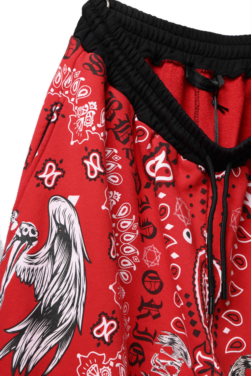 画像をギャラリービューアに読み込む, MASSIMO SABBADIN BASKET BALL SHORTS wt. MS BANDANA (sban 3)