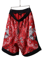 画像をギャラリービューアに読み込む, MASSIMO SABBADIN BASKET BALL SHORTS wt. MS BANDANA (sban 3)