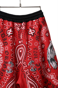 画像をギャラリービューアに読み込む, MASSIMO SABBADIN BASKET BALL SHORTS wt. MS BANDANA (sban 3)