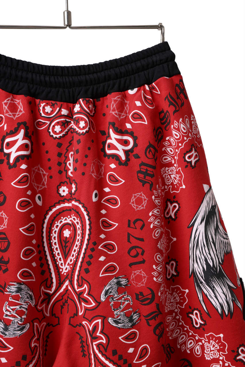 画像をギャラリービューアに読み込む, MASSIMO SABBADIN BASKET BALL SHORTS wt. MS BANDANA (sban 3)