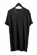 画像をギャラリービューアに読み込む, A.F ARTEFACT SWITCHING PATERN T-SHIRT / L.JERSEY (BLACK)