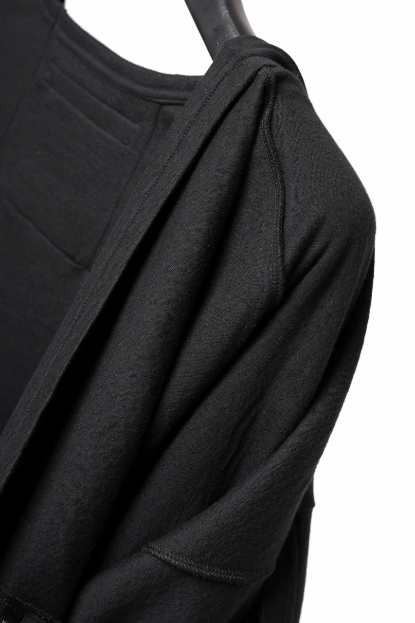 画像をギャラリービューアに読み込む, A.F ARTEFACT SWITCHING PATERN T-SHIRT / L.JERSEY (BLACK)