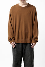 Load image into Gallery viewer, CAPERTICA MN-SWEAT TOP / SUPER 140s WASHABLE WOOL (CAMEL)