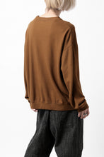 Load image into Gallery viewer, CAPERTICA MN-SWEAT TOP / SUPER 140s WASHABLE WOOL (CAMEL)