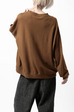 Load image into Gallery viewer, CAPERTICA MN-SWEAT TOP / SUPER 140s WASHABLE WOOL (CAMEL)