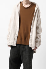 Load image into Gallery viewer, CAPERTICA MN-SWEAT TOP / SUPER 140s WASHABLE WOOL (CAMEL)