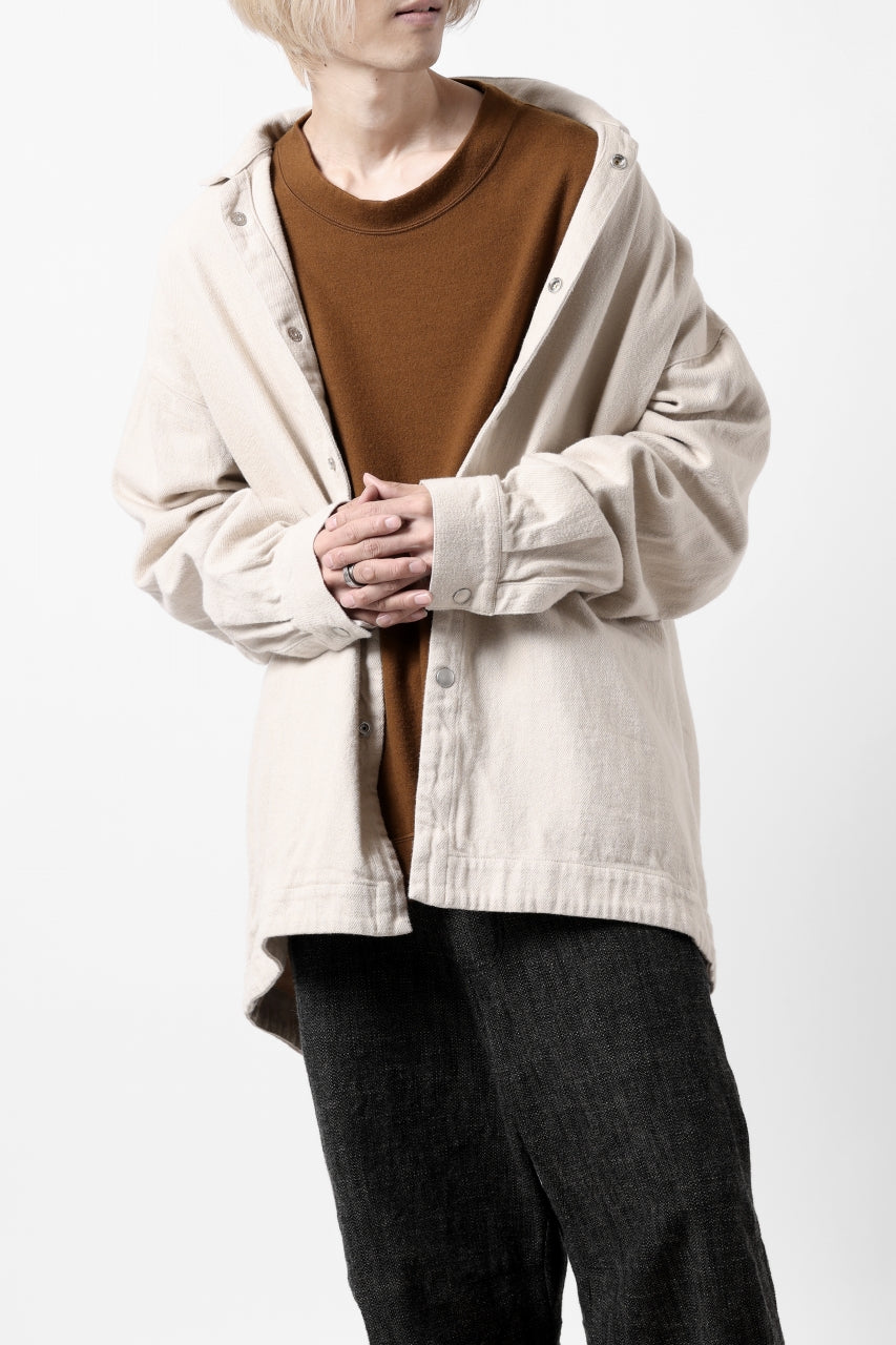 Load image into Gallery viewer, CAPERTICA MN-SWEAT TOP / SUPER 140s WASHABLE WOOL (CAMEL)