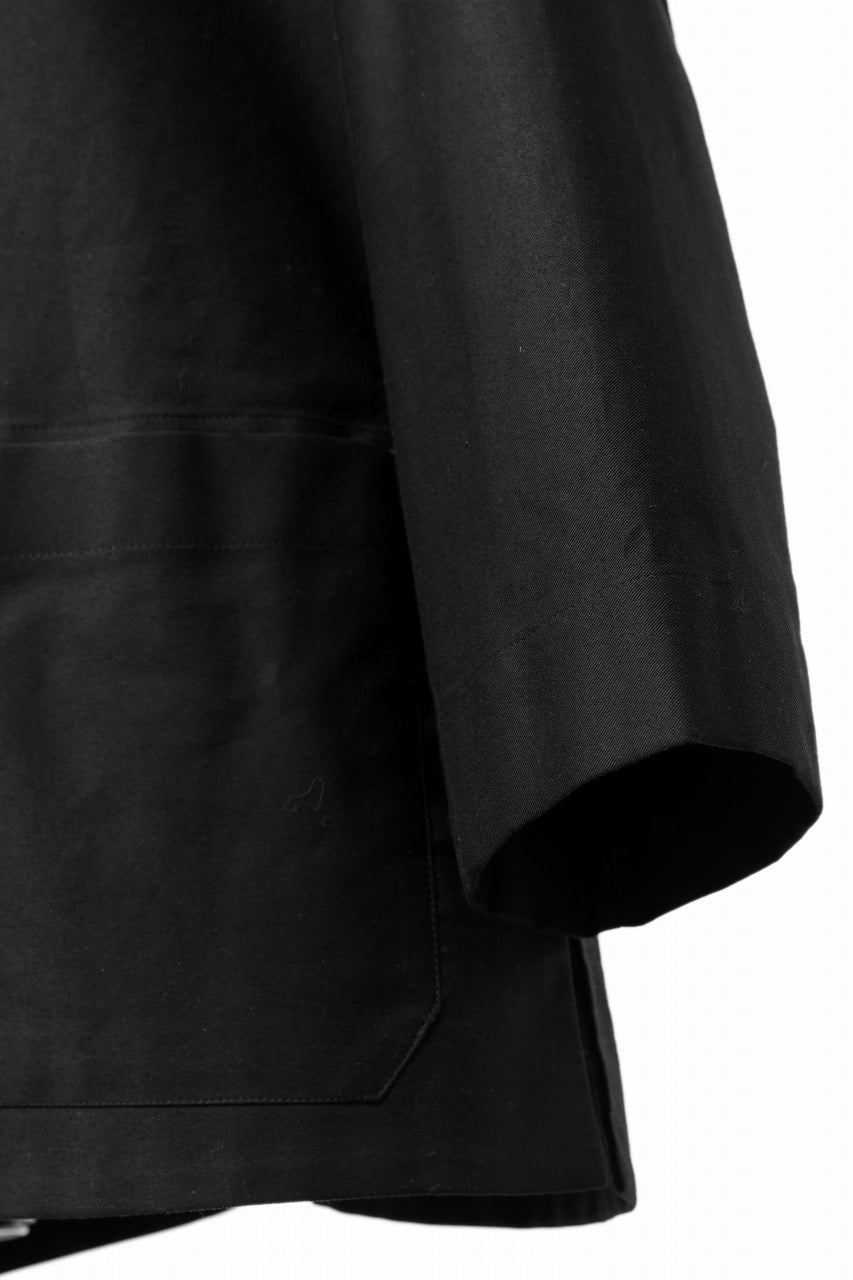 画像をギャラリービューアに読み込む, Y's CHINA SHIRT / COTTON TWILL (BLACK)