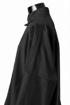 画像をギャラリービューアに読み込む, Y's CHINA SHIRT / COTTON TWILL (BLACK)