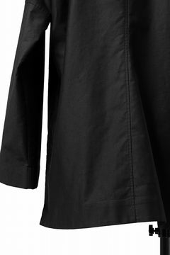画像をギャラリービューアに読み込む, Y's CHINA SHIRT / COTTON TWILL (BLACK)