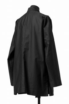 画像をギャラリービューアに読み込む, Y's CHINA SHIRT / COTTON TWILL (BLACK)