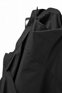 画像をギャラリービューアに読み込む, Y's CHINA SHIRT / COTTON TWILL (BLACK)