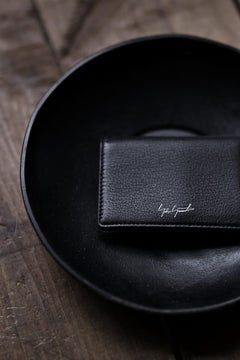 画像をギャラリービューアに読み込む, discord Yohji Yamamoto Card Holder / Shrink Cow Skin Leather (BLACK)