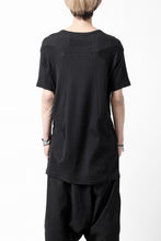 画像をギャラリービューアに読み込む, A.F ARTEFACT SWITCHING PATERN T-SHIRT / L.JERSEY (BLACK)
