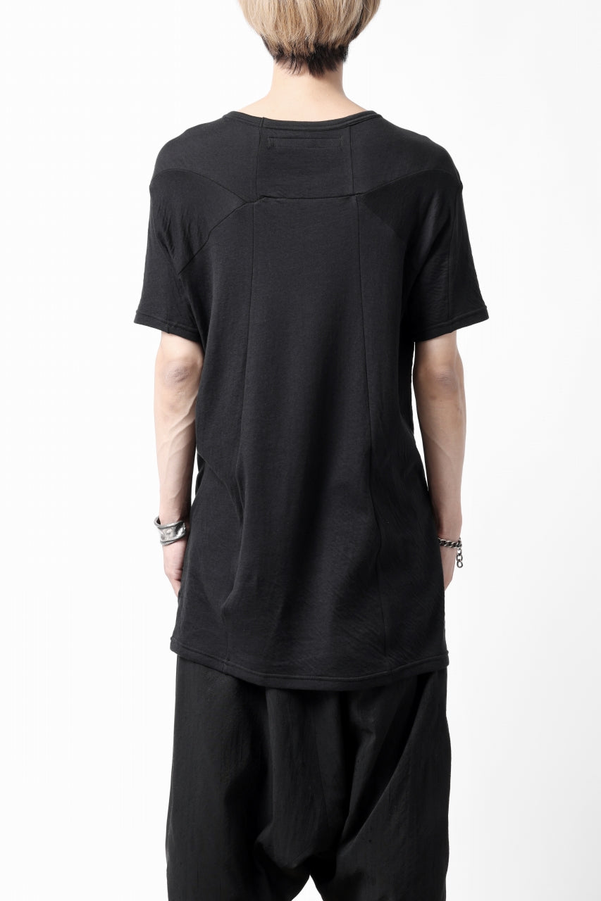 画像をギャラリービューアに読み込む, A.F ARTEFACT SWITCHING PATERN T-SHIRT / L.JERSEY (BLACK)