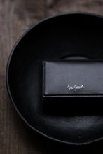 画像をギャラリービューアに読み込む, discord Yohji Yamamoto Tri Folded Compact Wallet / Smooth Cow Skin Leather (BLACK)