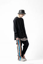 画像をギャラリービューアに読み込む, FACETASM ASSYMETRICAL BELTED LS TOP (BLACK)