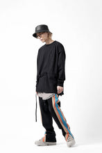 画像をギャラリービューアに読み込む, FACETASM ASSYMETRICAL BELTED LS TOP (BLACK)