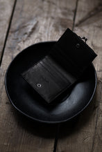 画像をギャラリービューアに読み込む, discord Yohji Yamamoto Clasp Wallet / Cow Skin Leather (BLACK)