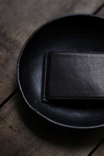 画像をギャラリービューアに読み込む, discord Yohji Yamamoto Money Clip Wallet / Shrink Cow Skin Leather (BLACK)