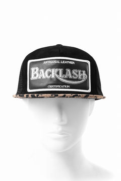 Load image into Gallery viewer, ISAMU KATAYAMA BACKLASH KANGAROO SUEDE MESH CAP (LEOPARD)