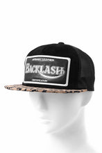 Load image into Gallery viewer, ISAMU KATAYAMA BACKLASH KANGAROO SUEDE MESH CAP (LEOPARD)