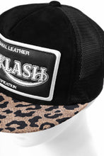 Load image into Gallery viewer, ISAMU KATAYAMA BACKLASH KANGAROO SUEDE MESH CAP (LEOPARD)