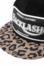 Load image into Gallery viewer, ISAMU KATAYAMA BACKLASH KANGAROO SUEDE MESH CAP (LEOPARD)