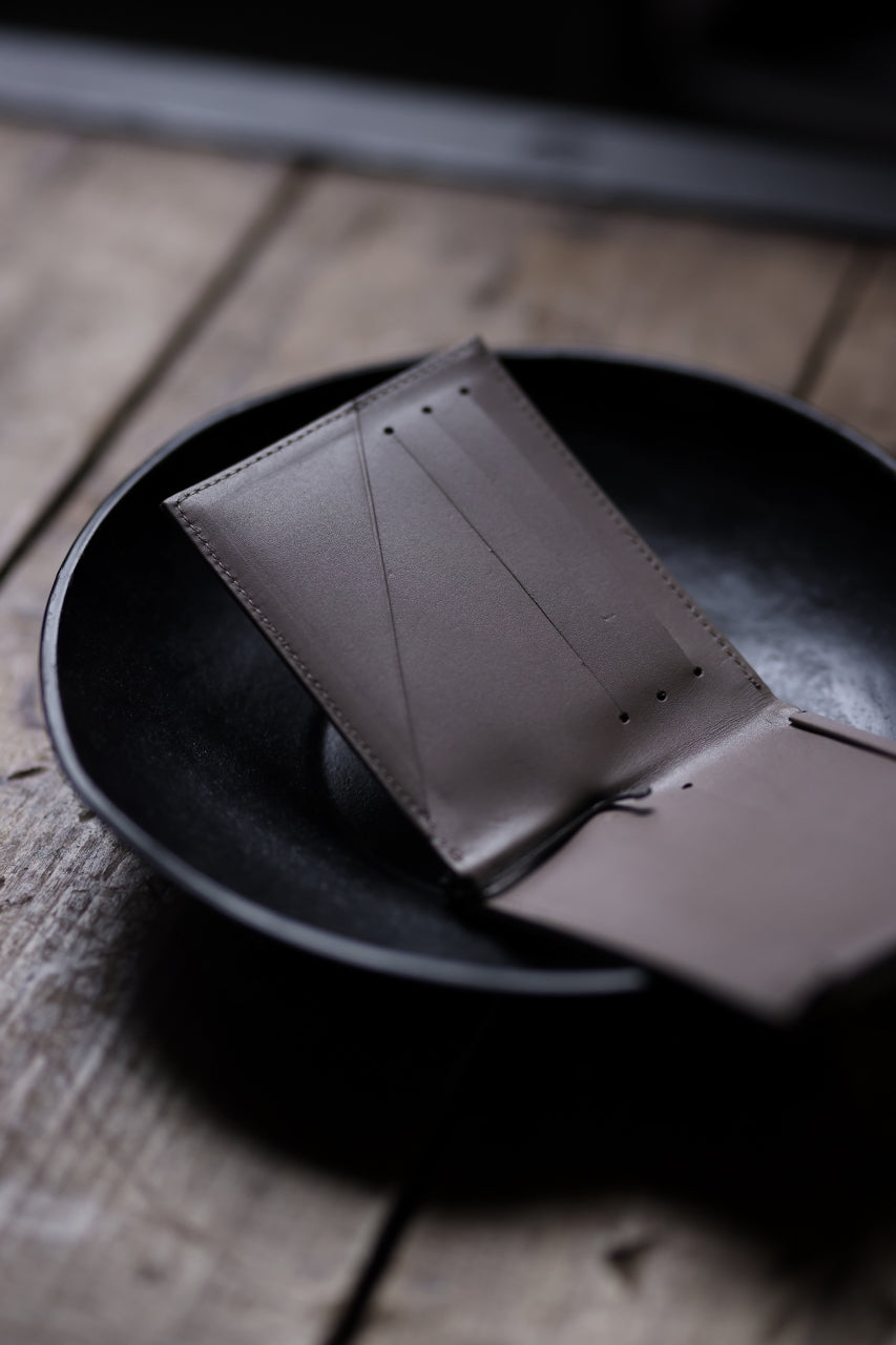 画像をギャラリービューアに読み込む, discord Yohji Yamamoto Money Clip Wallet / Soft Cow Skin Leather (BEIGE)