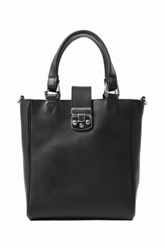 Load image into Gallery viewer, ISAMU KATAYAMA BACKLASH 2WAY SHOULDER & TOTE BAG / GUIDI OILED CALF (BLACK)