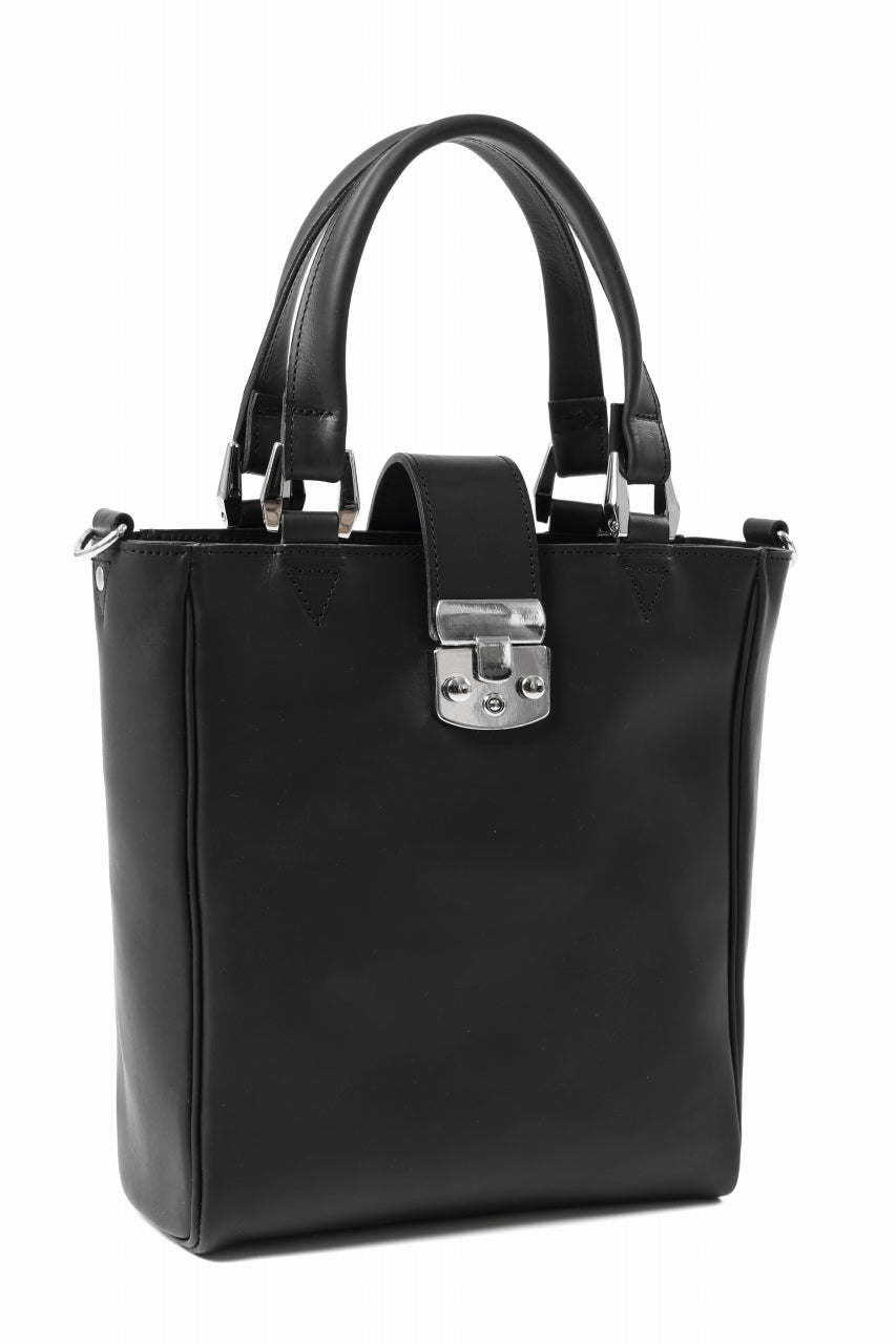Load image into Gallery viewer, ISAMU KATAYAMA BACKLASH 2WAY SHOULDER & TOTE BAG / GUIDI OILED CALF (BLACK)