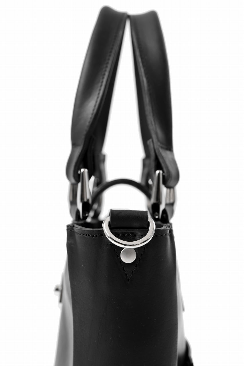 Load image into Gallery viewer, ISAMU KATAYAMA BACKLASH 2WAY SHOULDER & TOTE BAG / GUIDI OILED CALF (BLACK)