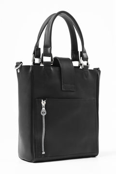 Load image into Gallery viewer, ISAMU KATAYAMA BACKLASH 2WAY SHOULDER & TOTE BAG / GUIDI OILED CALF (BLACK)