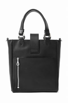 Load image into Gallery viewer, ISAMU KATAYAMA BACKLASH 2WAY SHOULDER & TOTE BAG / GUIDI OILED CALF (BLACK)