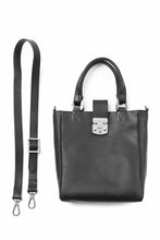 Load image into Gallery viewer, ISAMU KATAYAMA BACKLASH 2WAY SHOULDER & TOTE BAG / GUIDI OILED CALF (BLACK)