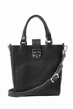 Load image into Gallery viewer, ISAMU KATAYAMA BACKLASH 2WAY SHOULDER & TOTE BAG / GUIDI OILED CALF (BLACK)