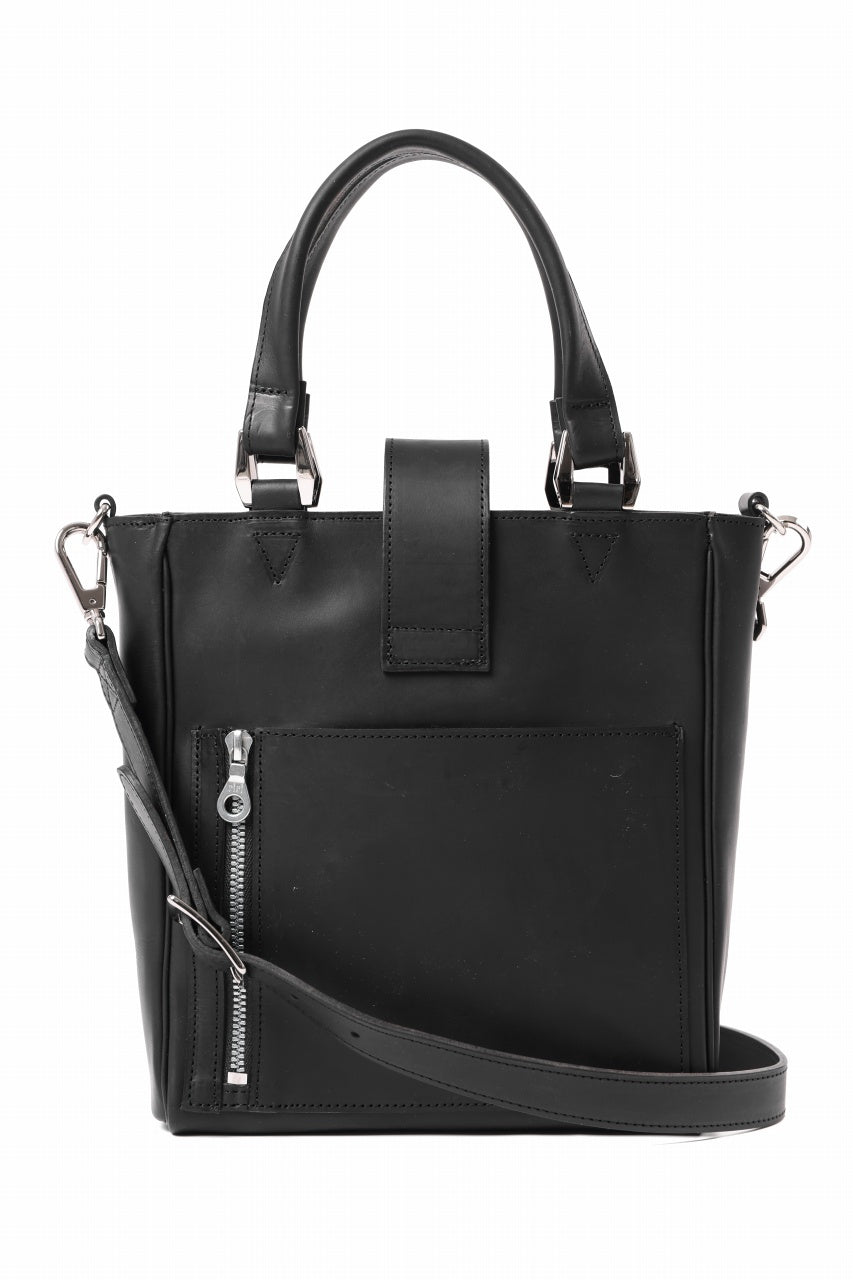 Load image into Gallery viewer, ISAMU KATAYAMA BACKLASH 2WAY SHOULDER & TOTE BAG / GUIDI OILED CALF (BLACK)