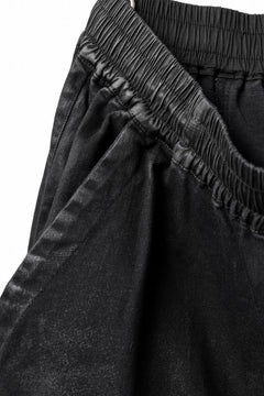 Load image into Gallery viewer, A.F ARTEFACT CARGO SAROUEL SKINNY PANTS / STRETCH COTTON DENIM (BLACK)