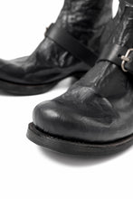画像をギャラリービューアに読み込む, m.a+ goodyear tall buckle back zipper boots / S1C3Z/VAM (BLACK)