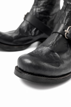 画像をギャラリービューアに読み込む, m.a+ goodyear tall buckle back zipper boots / S1C3Z/VAM (BLACK)