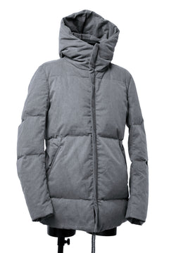 画像をギャラリービューアに読み込む, daub DYEING PUFFER JACKET / GOOSE DOWN (GREY)