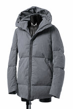 画像をギャラリービューアに読み込む, daub DYEING PUFFER JACKET / GOOSE DOWN (GREY)