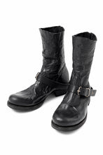 画像をギャラリービューアに読み込む, m.a+ goodyear tall buckle back zipper boots / S1C3Z/VAM (BLACK)